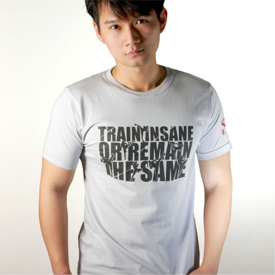 GENETIX TRAIN INSANE Tshirt Grey