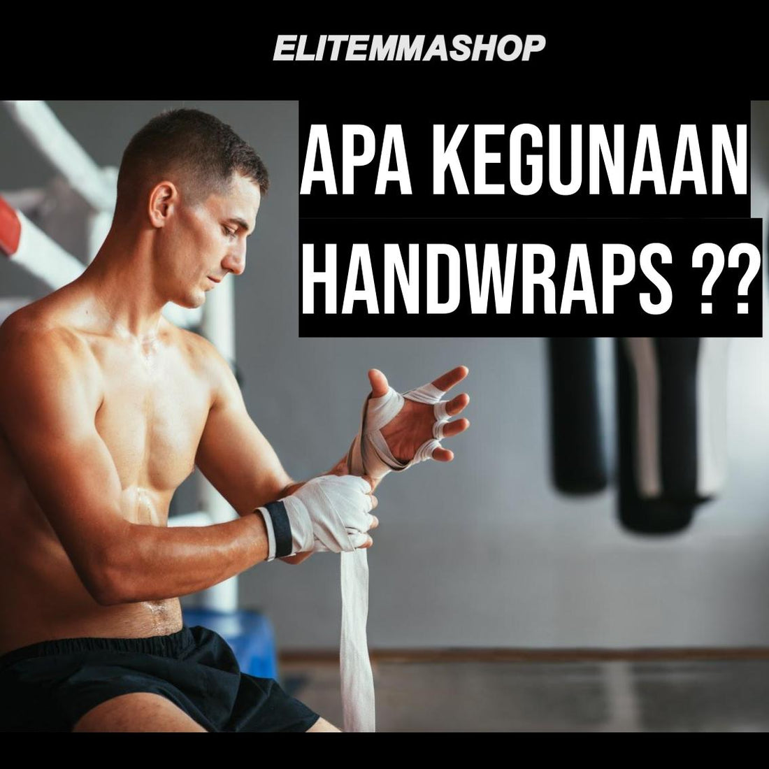 Kegunaan handwrap untuk latihan muay thai dan tinju