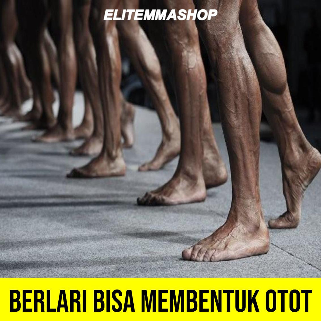 BERLARI BISA MEMBENTUK OTOT