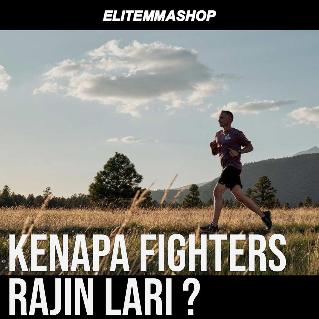 Ini alasan fighter rajin lari