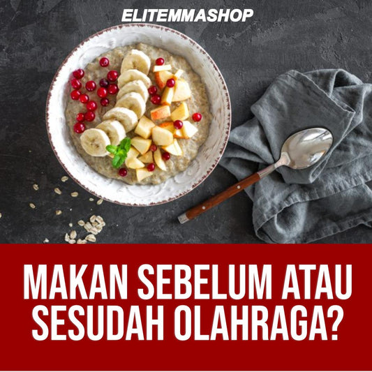 Makan Sebelum dan Sesudah Olahraga, Mana yang Lebih Baik?