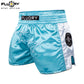 FLUORY Muay Thai Shorts MTSF132 LightBlue