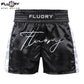 FLUORY Muay Thai Shorts MTSF132 Black