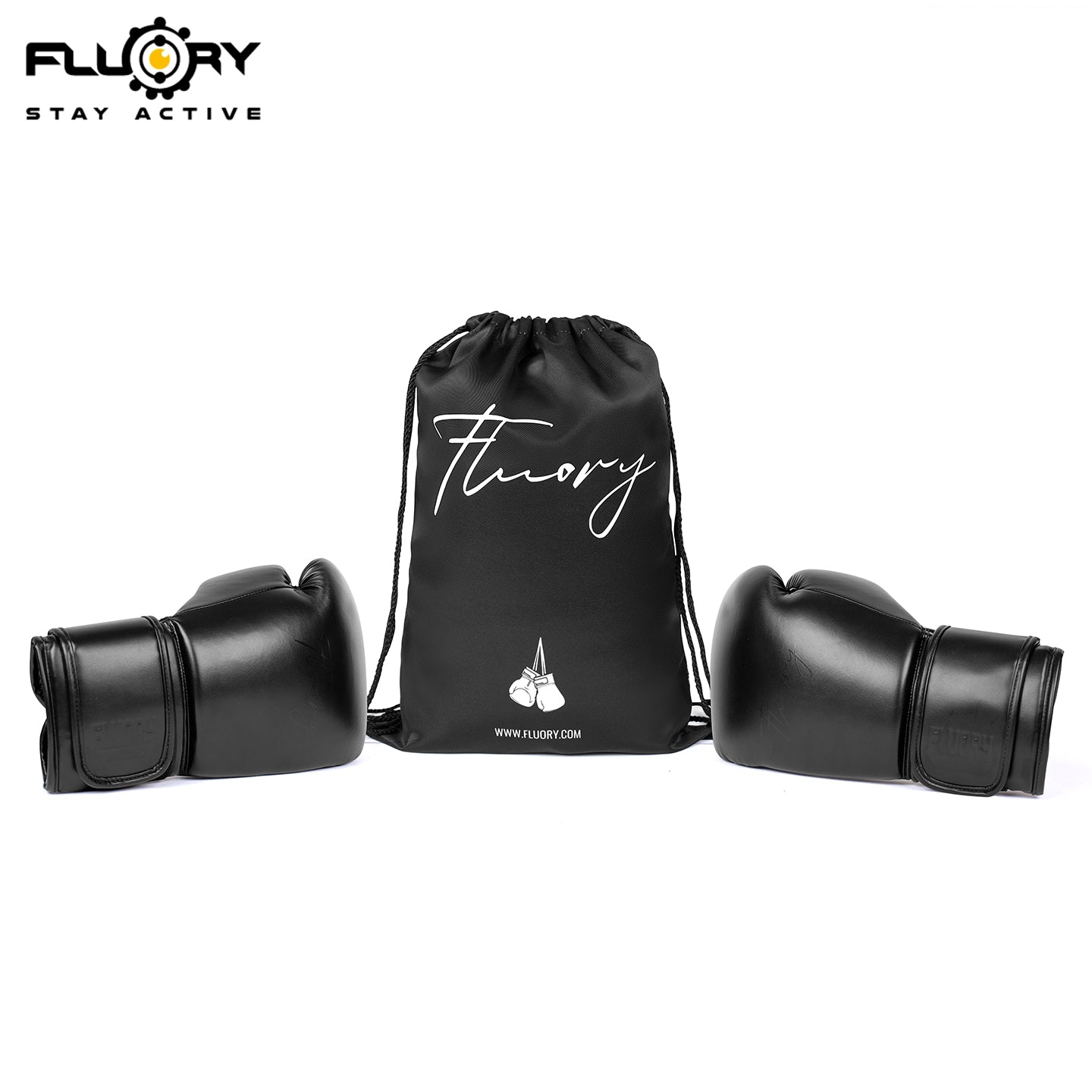 FLUORY Boxing Gloves BGF09 Black