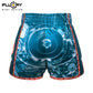 FLUORY Muay Thai Shorts MTSF127 Blue