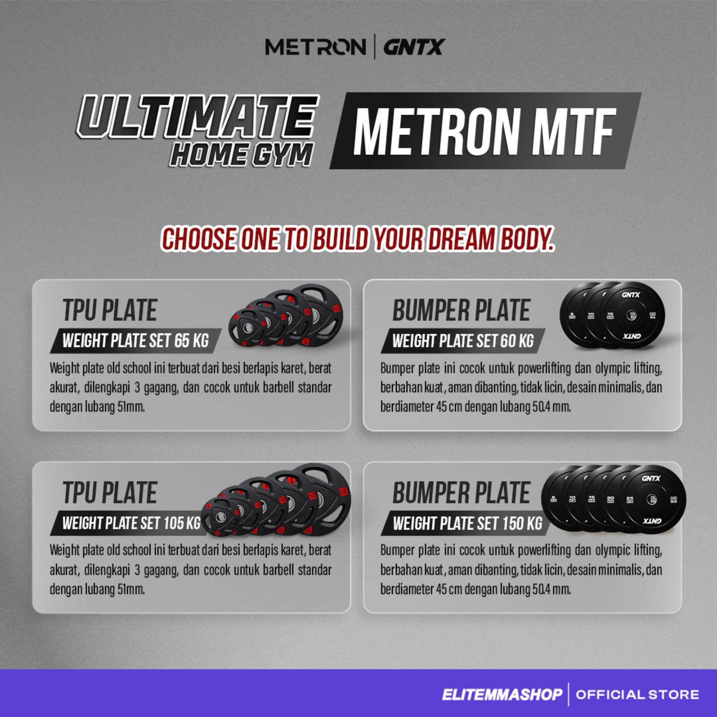 ULTIMATE HOME GYM METRON MTF