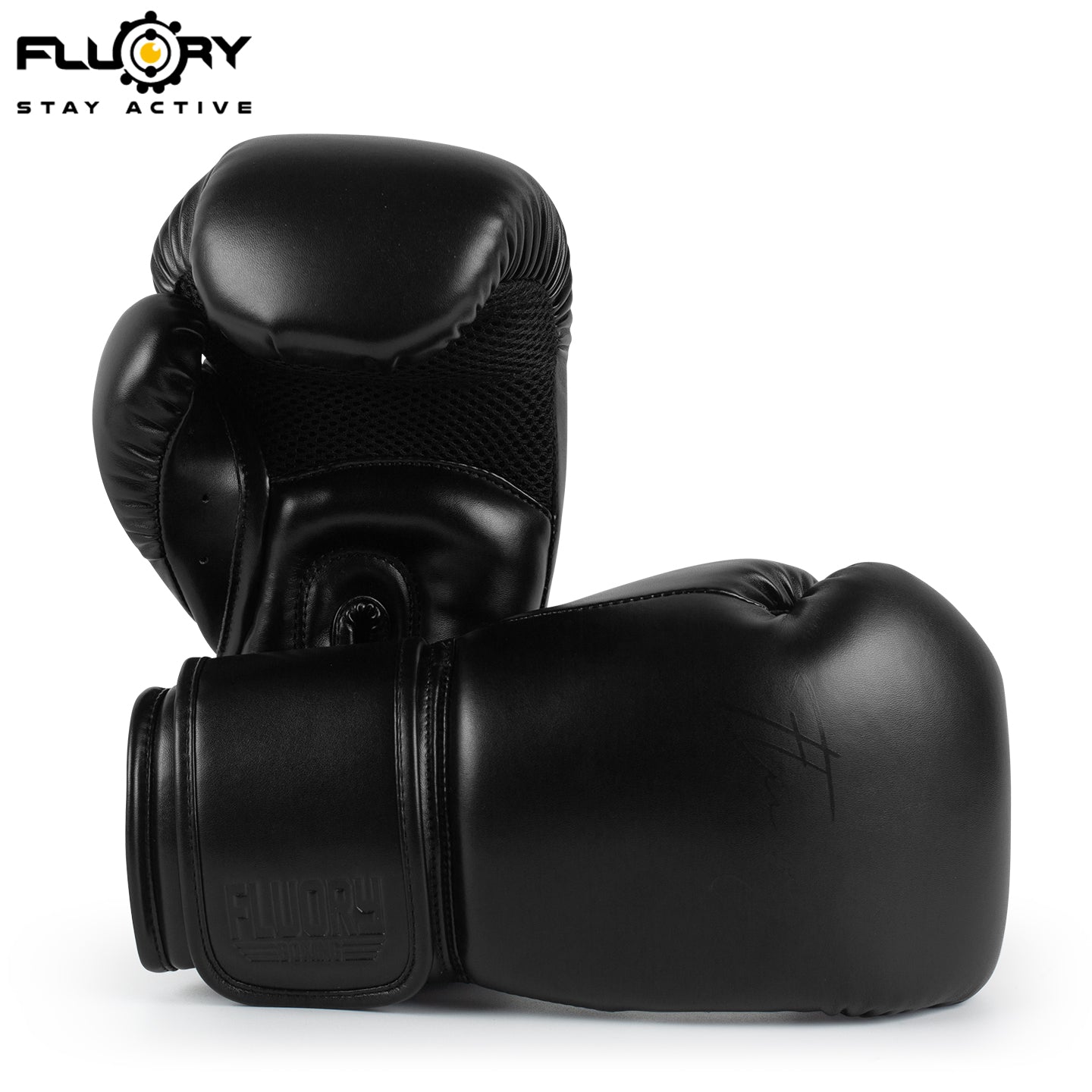 FLUORY Boxing Gloves BGF09 Black