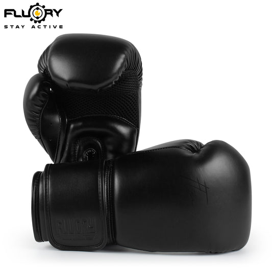 FLUORY Boxing Gloves BGF09 Black