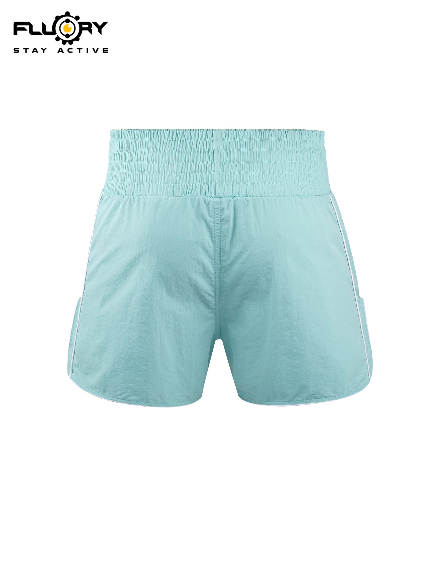 FLUORY Muay Thai Shorts MTSF88 LightBlue