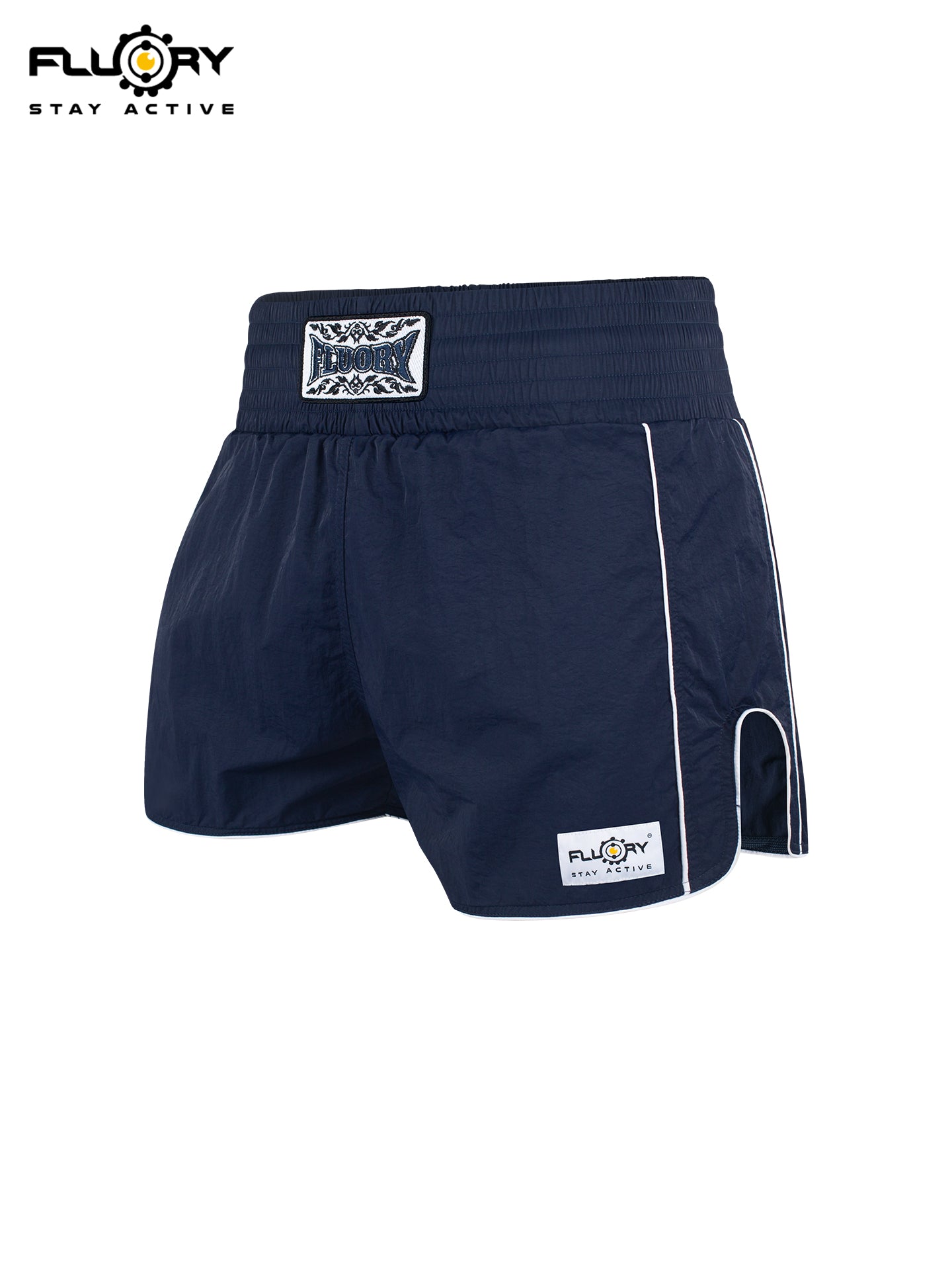 FLUORY Muay Thai Shorts MTSF88 Blue