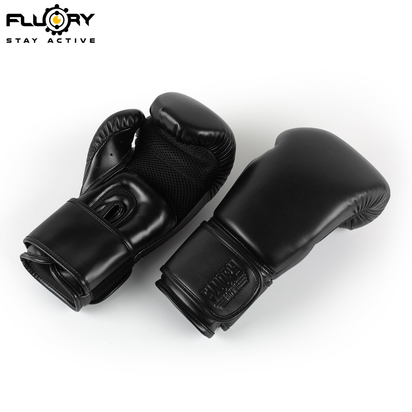 FLUORY Boxing Gloves BGF09 Black