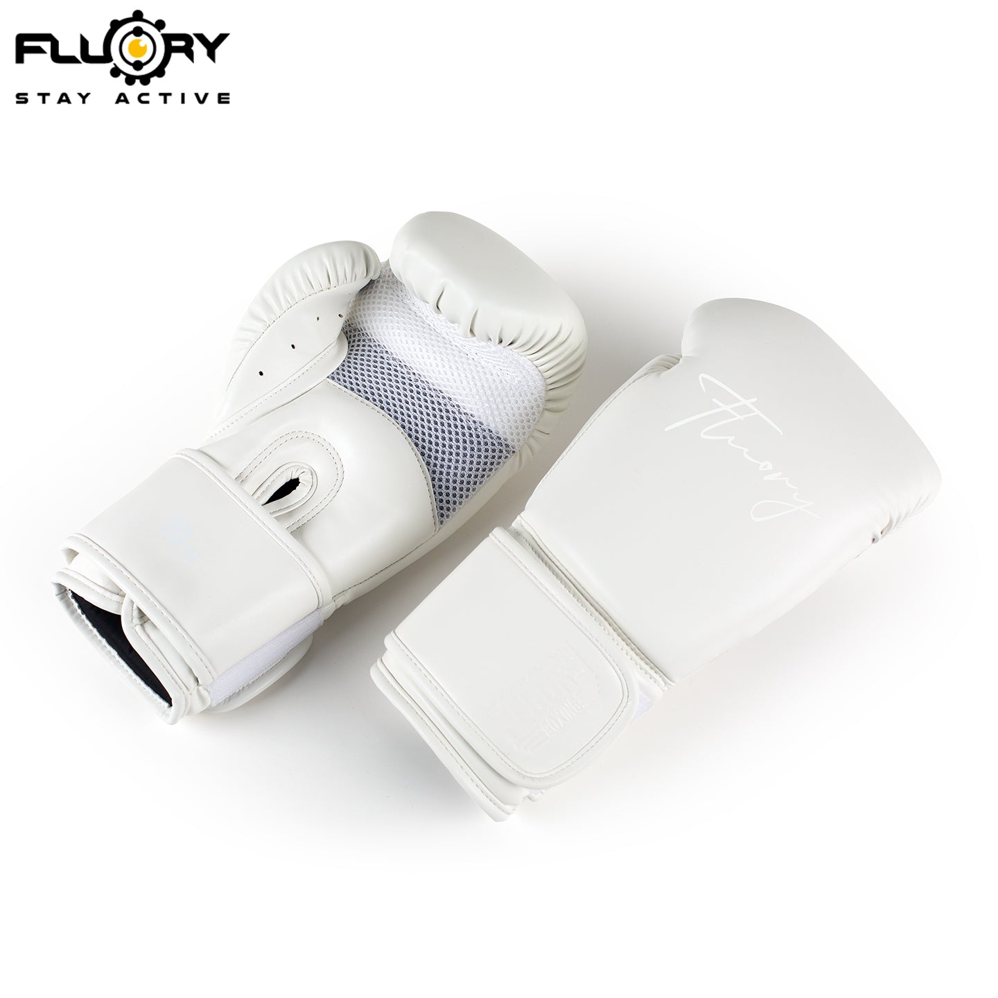 FLUORY Boxing Gloves BGF09 White