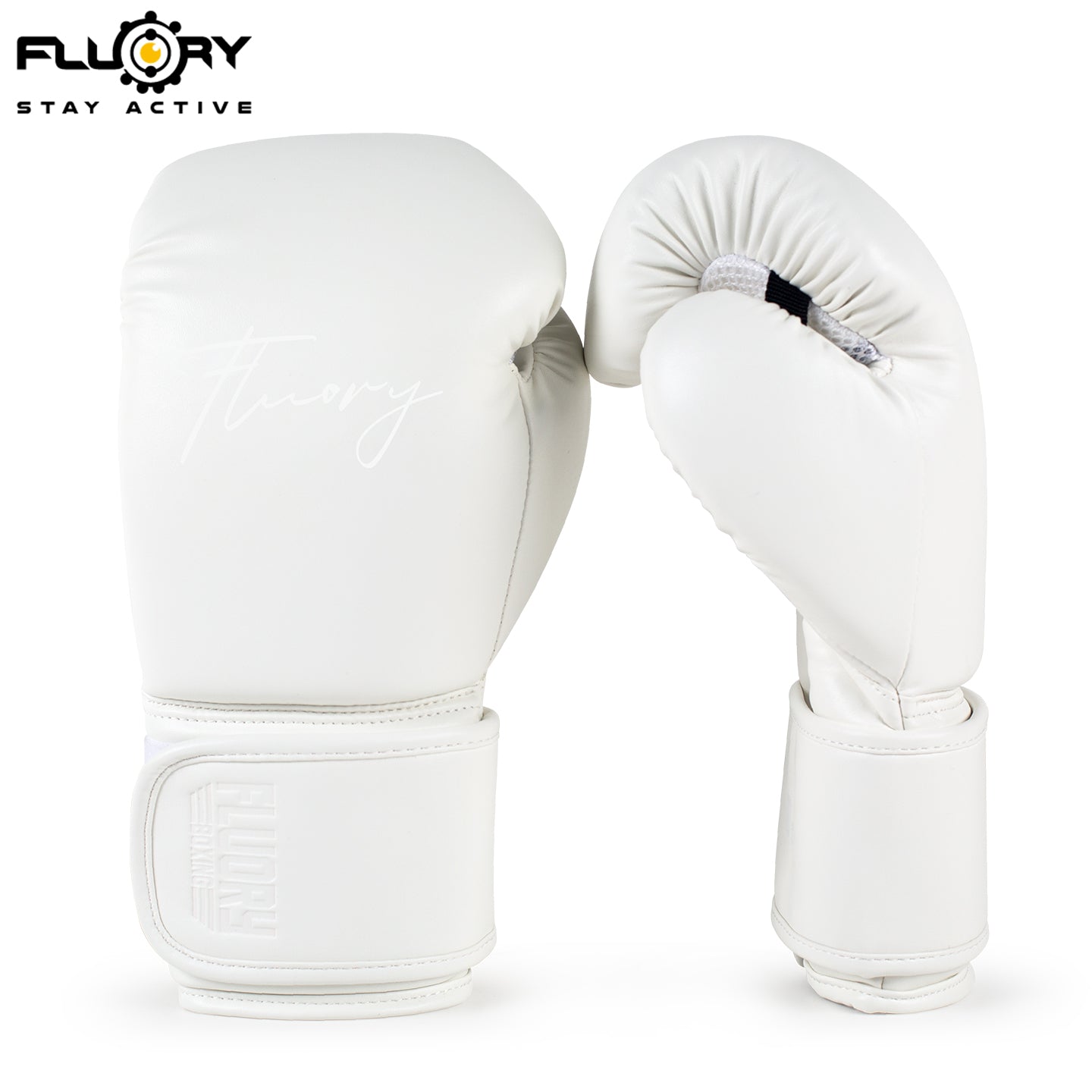 FLUORY Boxing Gloves BGF09 White