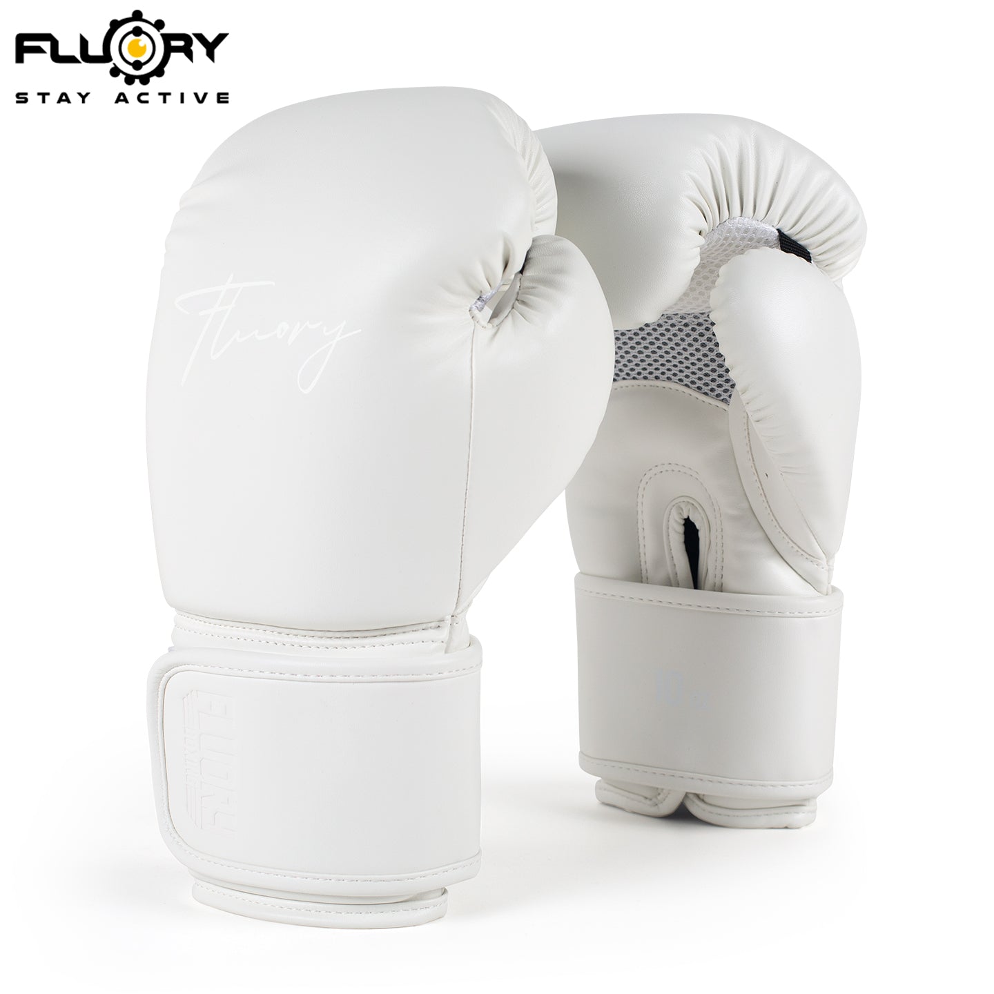 FLUORY Boxing Gloves BGF09 White