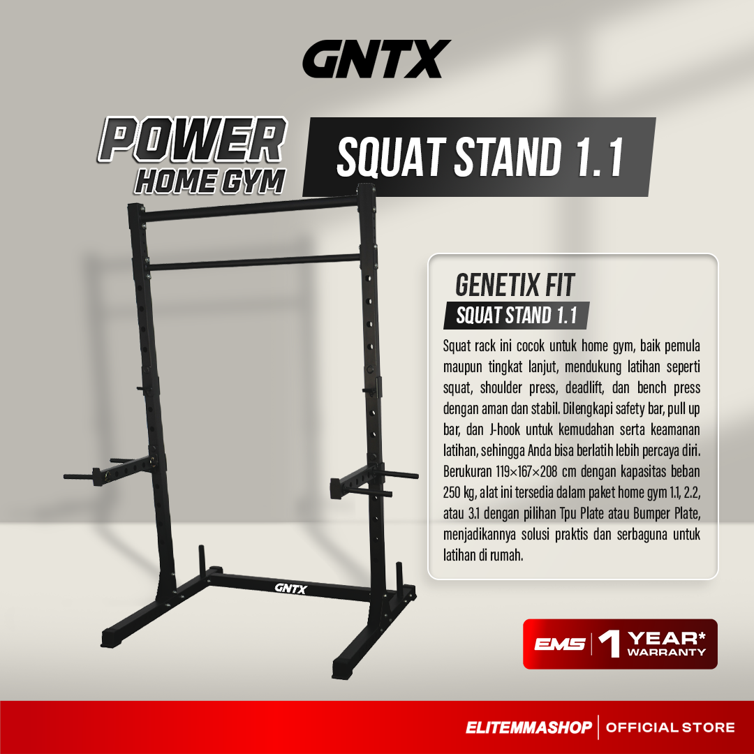 POWER HOME GYM GENETIX SQUAT STAND 1.1