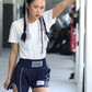 FLUORY Muay Thai Shorts MTSF88 Blue