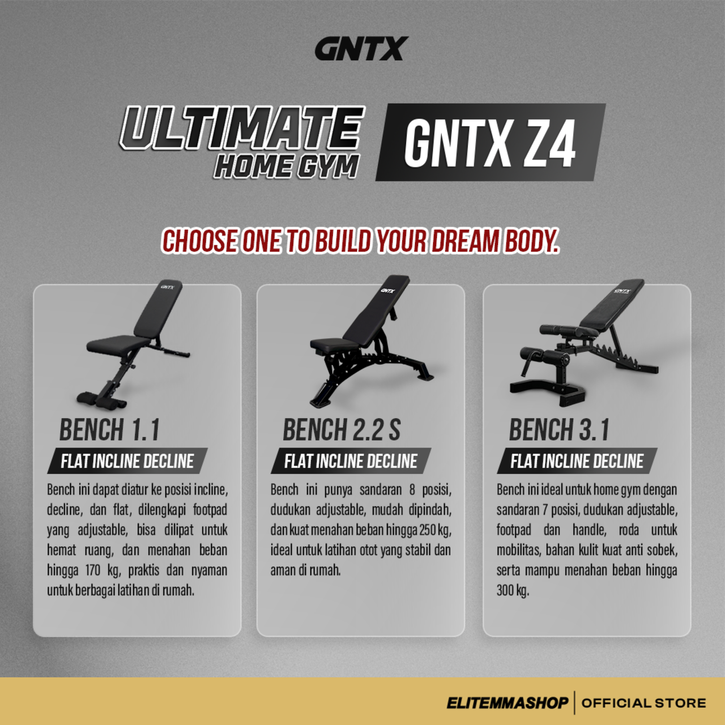 ULTIMATE HOME GYM GENETIX Z4