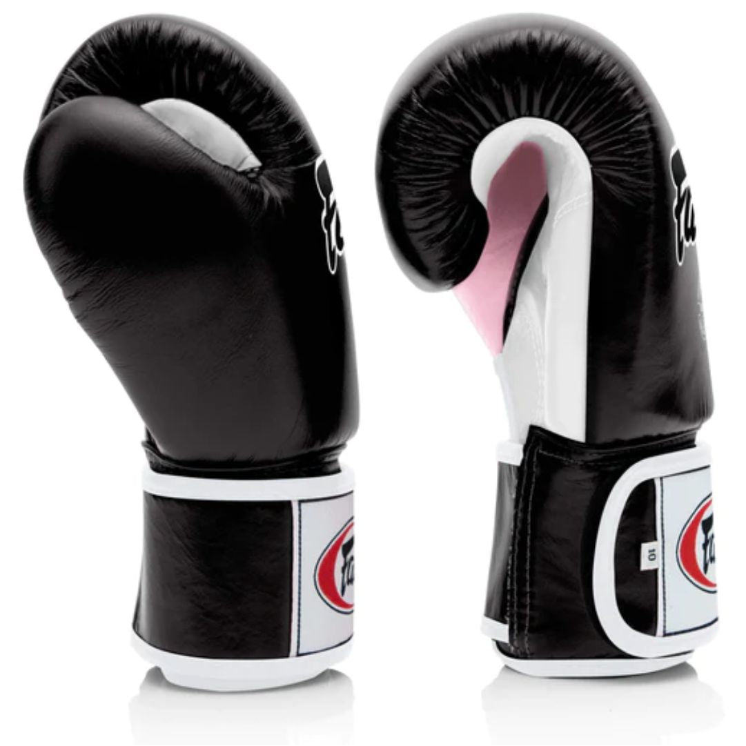 FAIRTEX Boxing Gloves STD BGV1 BlackWhitePink