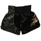 FLUORY Muay Thai Short MTSF15 Black Gold