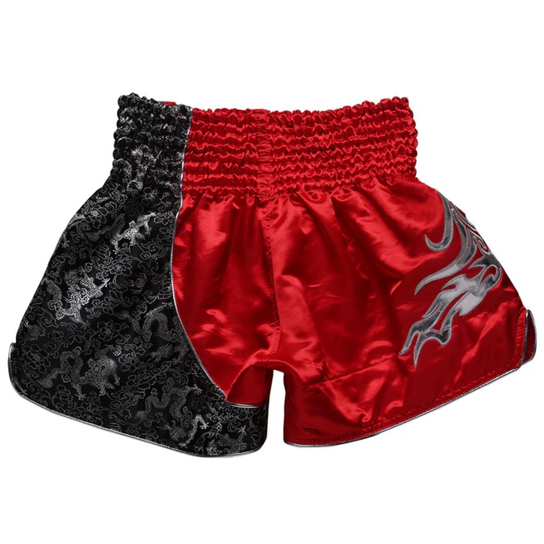 FLUORY Muay Thai Short MTSF15 Red