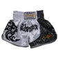 FLUORY Muay Thai Short MTSF15 White