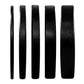 GENETIX FIT Black Training Bumper Plate Set 5-25KG (Pair)