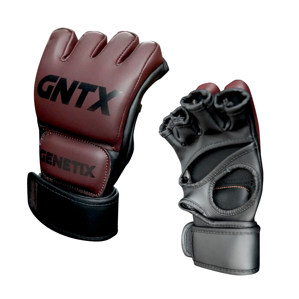 GENETIX COMBAT GNTX MMA GLOVES MG1 BlackBrown