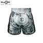 FLUORY Muay Thai Shorts MTSF127 Black