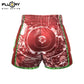 FLUORY Muay Thai Shorts MTSF127 Red