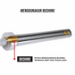 GENETIX FIT Original Barbell 2.2m