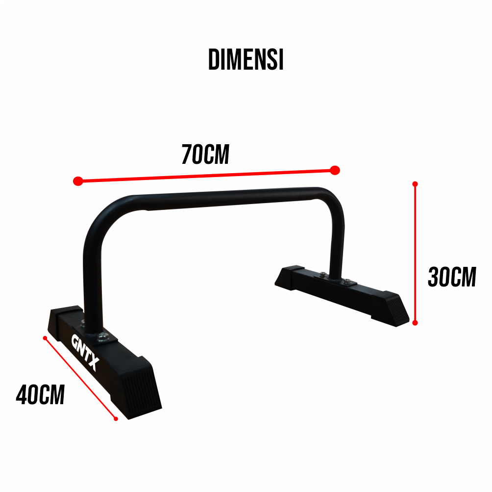 GENETIX FIT Parallette Bar