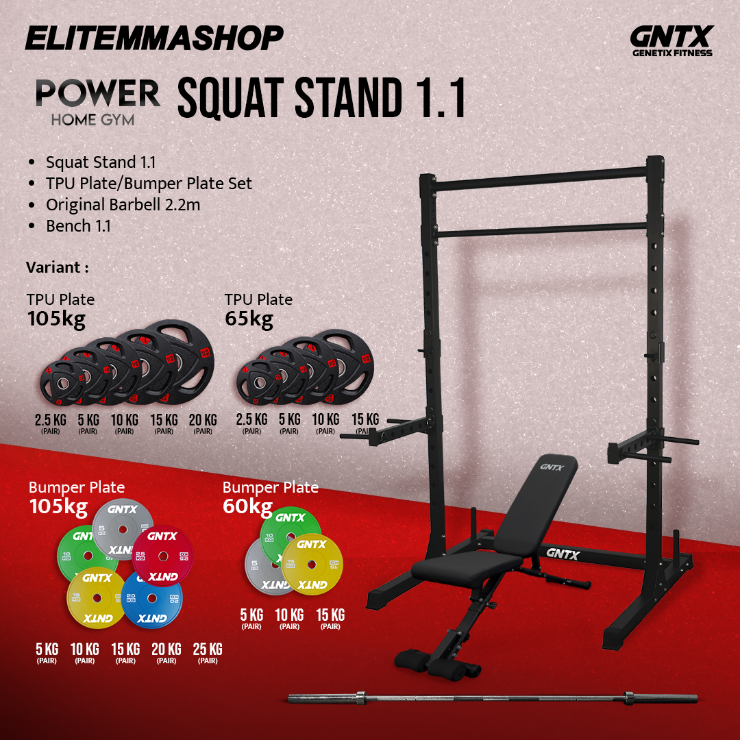 POWER HOME GYM GENETIX SQUAT STAND 1.1