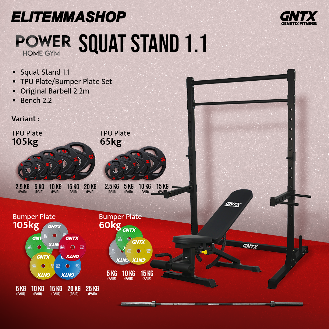 POWER HOME GYM GENETIX SQUAT STAND 1.1
