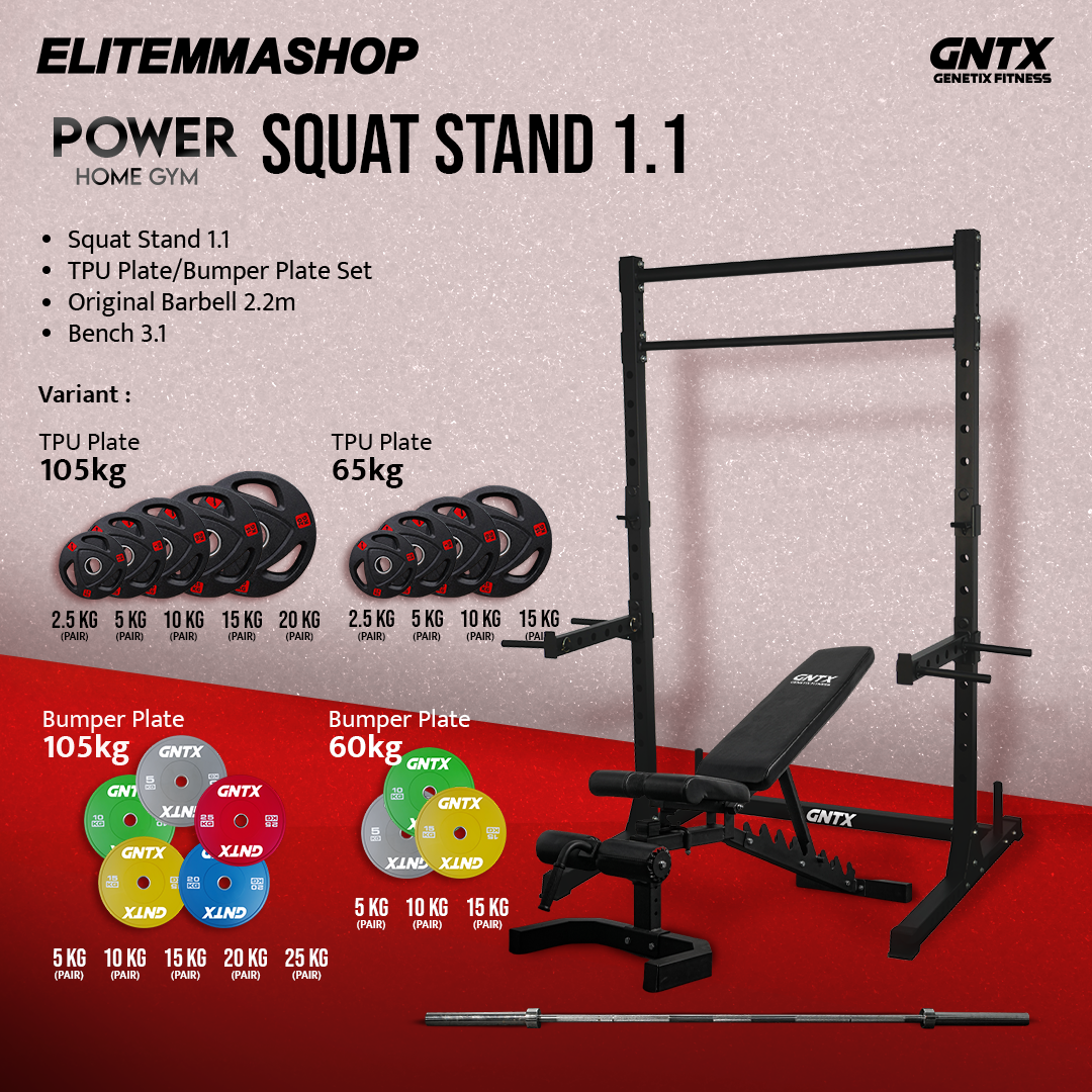 POWER HOME GYM GENETIX SQUAT STAND 1.1