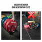 GENETIX FIT Horizontal Weight Plate Storage (Round Tube)