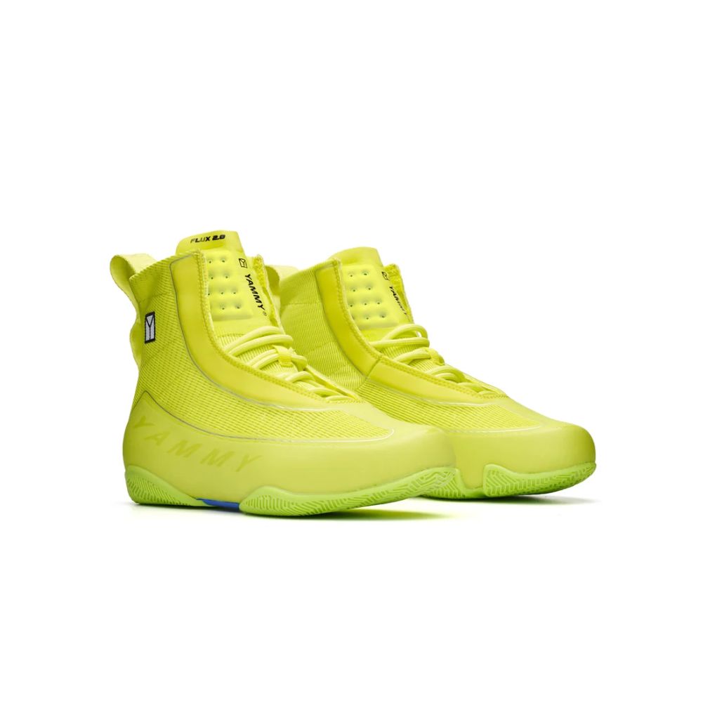 YAMMY FLUX MID 2.0 BOXING SHOES Green X-Ray