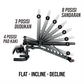 GENETIX FIT Flat Incline Decline Bench 3.1