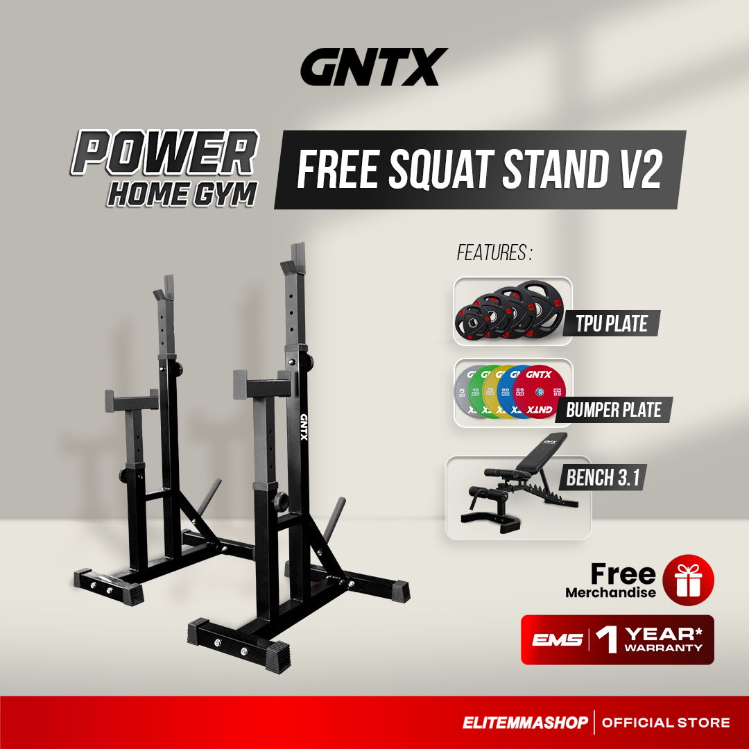 POWER HOME GYM GENETIX FREE SQUAT STAND V2