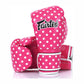 FAIRTEX Boxing Gloves BGV14 Polkadot Pink