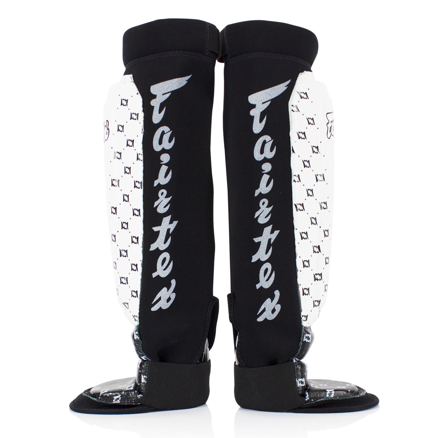 FAIRTEX Neoprene Shinpads - WhiteBlack SP6