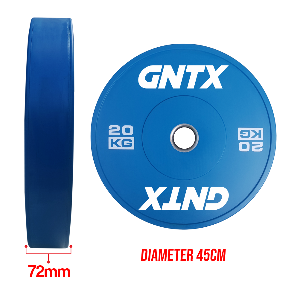 GENETIX FIT Colour Training Bumper Plate 20KG (Pair)