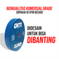 GENETIX FIT Colour Training Bumper Plate 20KG (Pair)