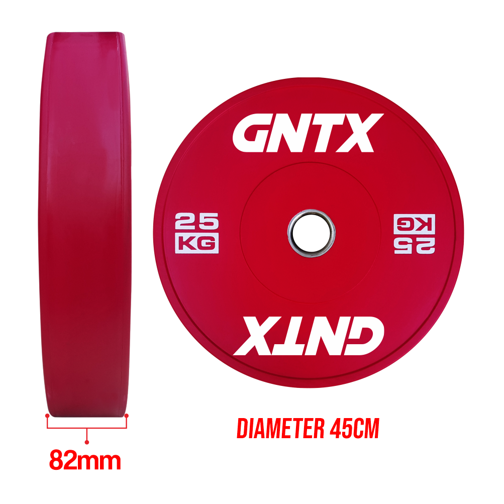 GENETIX FIT Colour Training Bumper Plate 25KG (Pair)