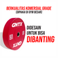 GENETIX FIT Colour Training Bumper Plate 25KG (Pair)