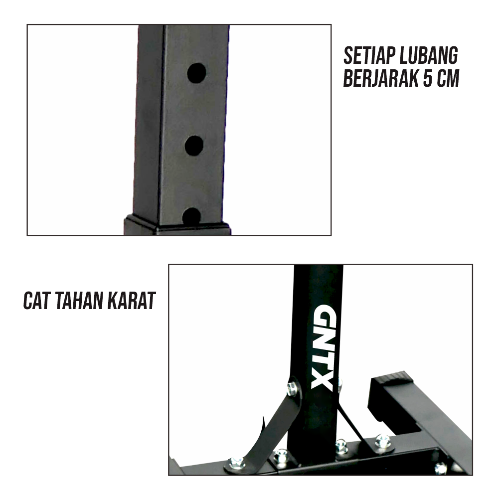 GENETIX FIT Free Squat Stand