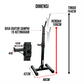 GENETIX FIT Free Squat Stand