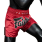 FAIRTEX Slim Cut Muaythai Shorts Red Diamond BS1936