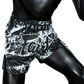 FAIRTEX Slim Cut Muaythai Shorts Grunge Black BS1949