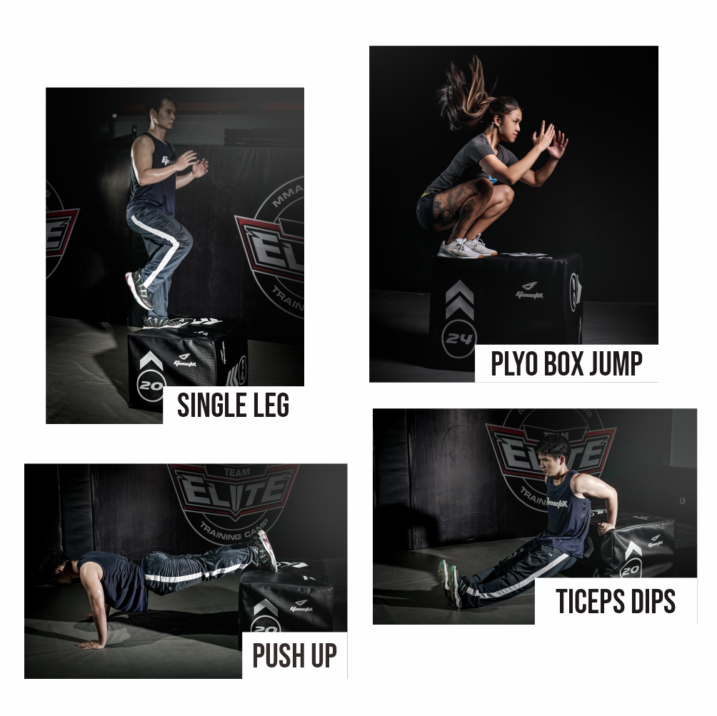 GENETIX FIT Soft Plyo Box 20x30x24inch