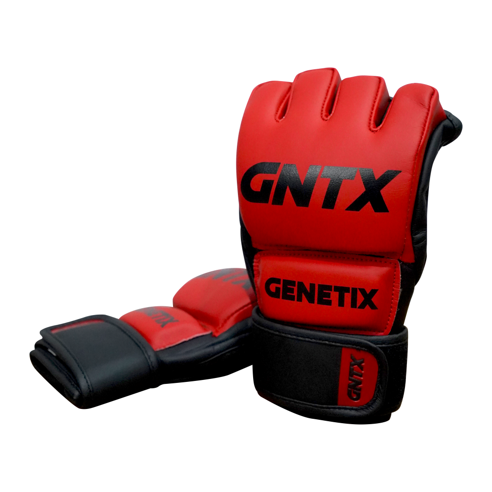 GENETIX COMBAT GNTX MMA GLOVES MG1 BlackRed